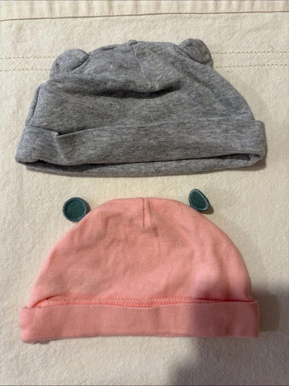 Set of 6 Month Hats